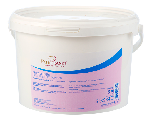GELÉE DESSERT PRÉPARATION À FROID - PATIS FRANCE 3 kg