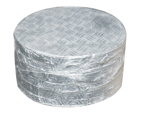 6'' ROUND SILVER CAKE BOARD 1/2 6 units