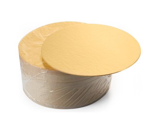 GOLD 60 PTS CAKE BOARD 10 ROUND 100 units