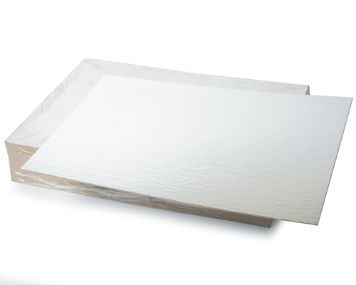 SILVER 60 PTS CAKE BOARD 12'' x 17'' 50 units