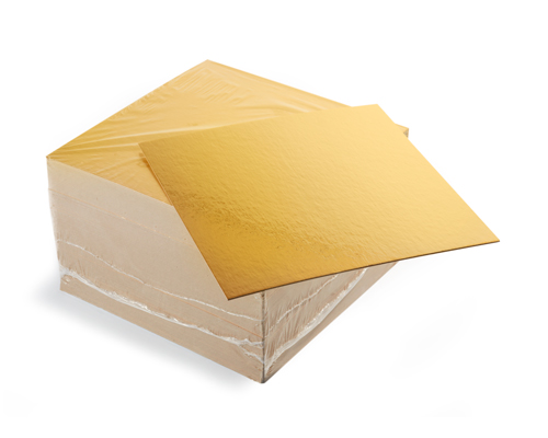 SILVER THIN CAKE BOARD 6 X 6 60 PST 100 units