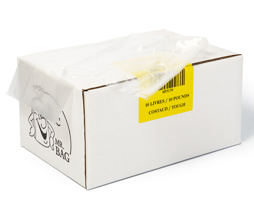 POLYTHYLÈNE BAGS 10 lb - 7 X 3 X 20 - 500 units