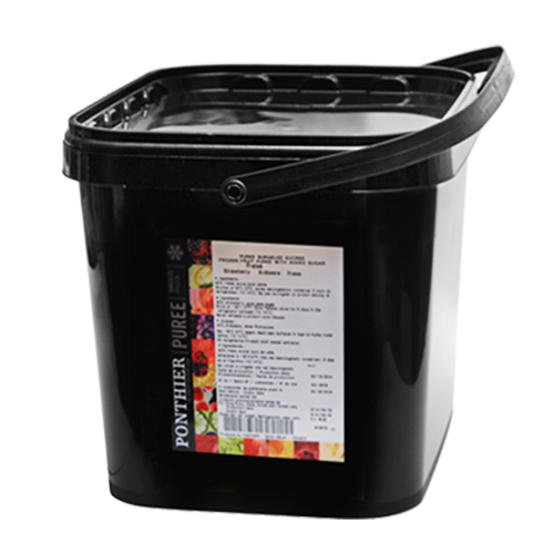 PURÉE DE FRAMBOISE 10%  SUCRE SURGELÉE - PONTHIER 20 kg