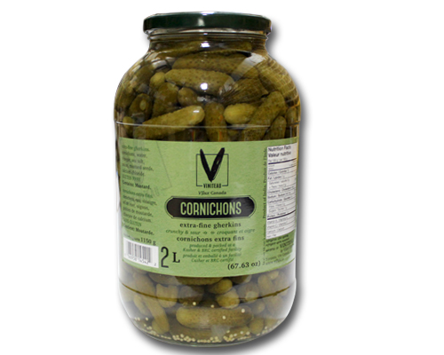PETIT CORNICHON DANS LE VINAIGRE - VINITEAU 2 litres