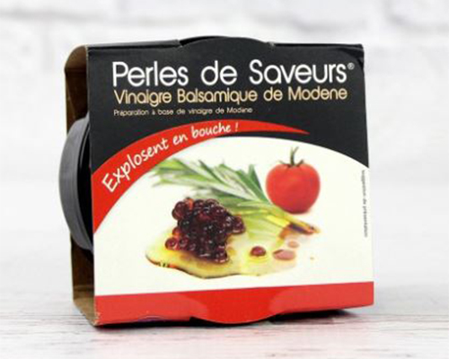 PERLES À SAVEUR DE VINAIGRE BALSAMIQUE 90 g