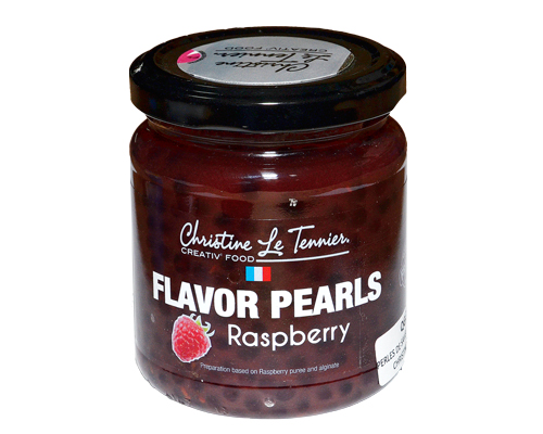 PERLES À SAVEUR DE FRAMBOISE - CHIRSTINE TENNIE 200 g