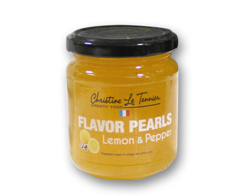 PERLES À SAVEUR DE CITRON & POIVRE - CHRISTINE TENNIE 200 g