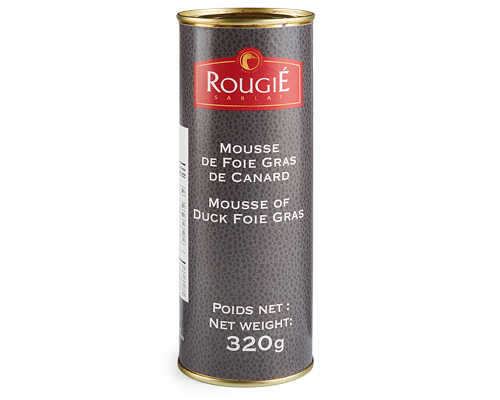 MOUSSE DE FOIE GRAS EN CONSERVE - ROUGIE 320 g