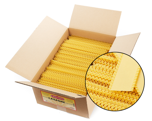 PÂTE ALIMENTAIRE  LASAGNE No 10 P-FOUR - GRISSPASTA 10 lbs - 4.536 kg