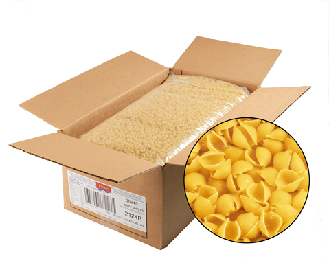 PÂTE ALIMENTAIRE  PETITES COQUILLES - GRISSPASTA 2 x 10 lbs - 9.072 kg