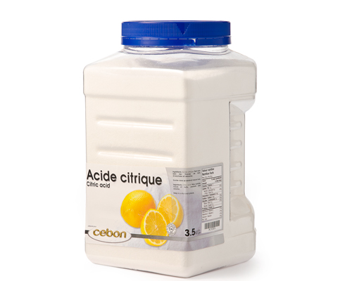ACIDE CITRIQUE - CEBON 3.5 kg