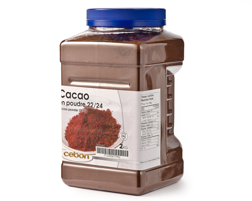 POUDRE DE CACAO 22/24% - CEBON 1.8 kg