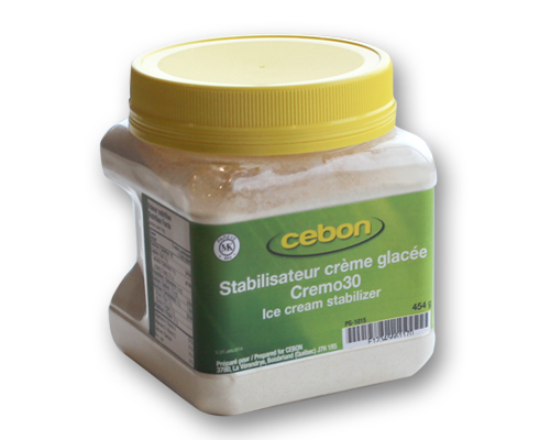STABILISATEUR À CRÈME GLACÉE CREMO 30  - CEBON 454 g