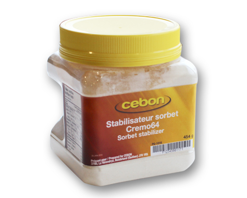 STABILISATEUR À SORBET CREMO 64 - CEBON 454 g
