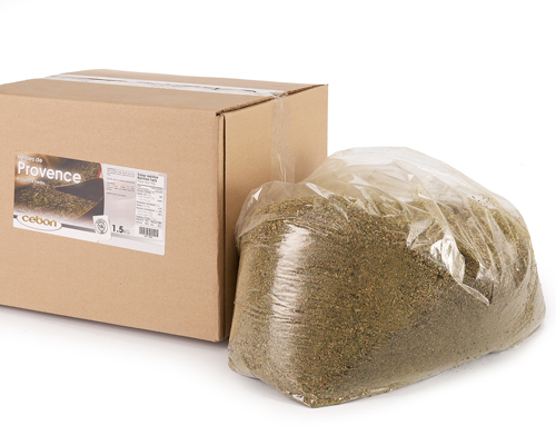 FINES HERBES DE PROVENCE: BASILIC, MARJOLAINE, PERSIL ET ORIGAN - CEBON 1.5 kg