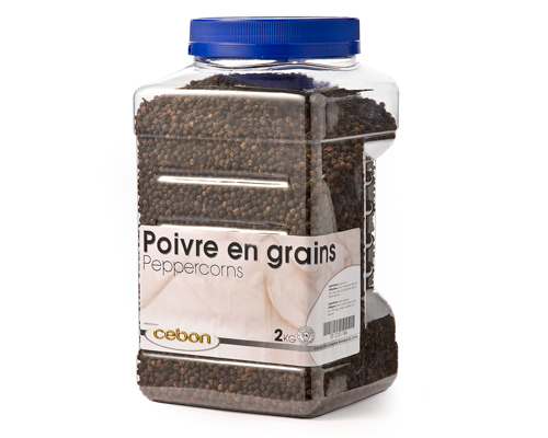 POIVRE ENTIER NOIR - CEBON 2 kg