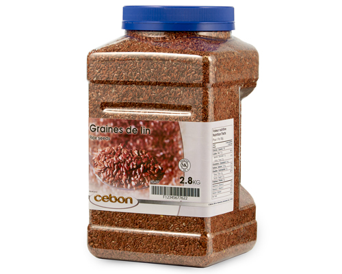 GRAINE DE LIN BRUNE MOULUE - CEBON 1.6 kg