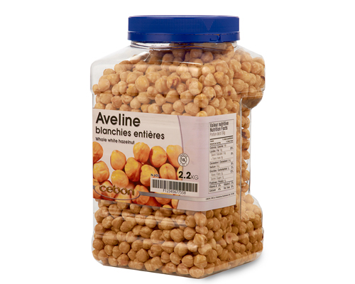 NOISETTES  BLANCHES ENTIÈRES - CEBON 2.2 kg