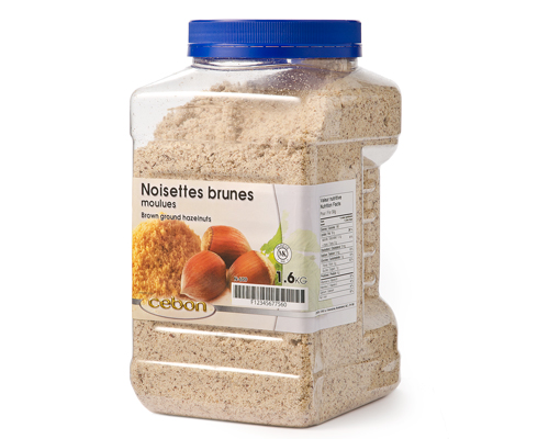NOISETTES NATURELLES MOULUES DE TURQUIE - CEBON 1.6 kg