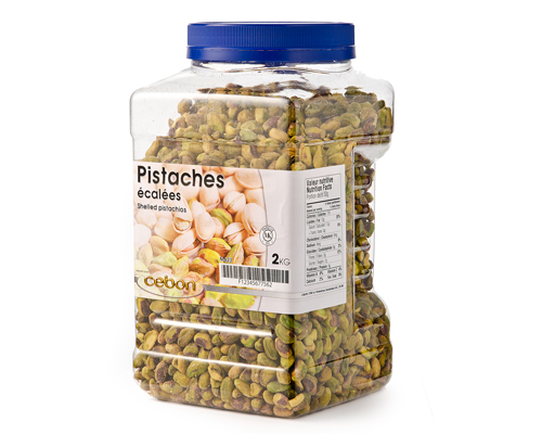 PISTACHES ÉCALLÉES ENTIÈRES - CEBON - 2 kg