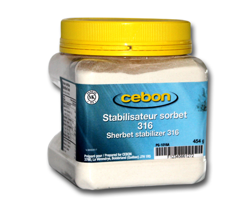 STABILISATEUR À SORBET STAFREEZ 316 - CEBON 454 g