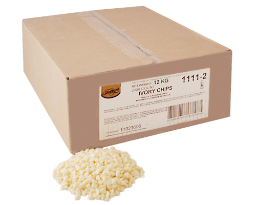 PÉPITES DE CHOCOLAT COMP BLANC 2000CT - FOLEY'S 12 kg