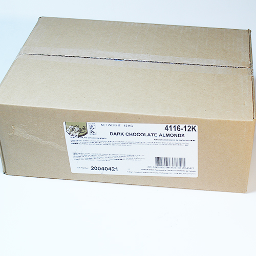 DARK COATED ALMONDS - FOLEY'S 12 kg