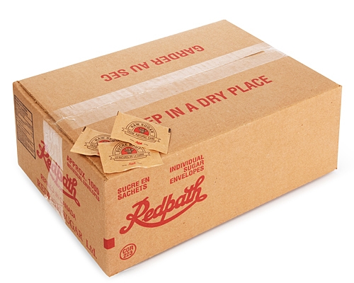 SUCRE BRUT EN SACHET - REDPATH 3.5 g / 1000 unités