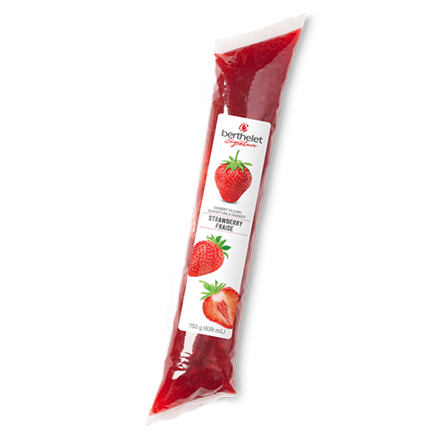 TUBES DE REMPLISSAGE TARTE À LA FRAISE 12 x 750g