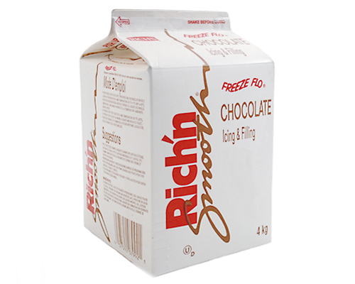 GLAÇAGE À SAVEUR DE CHOCOLAT -  RICH'S 4 x 4 kg