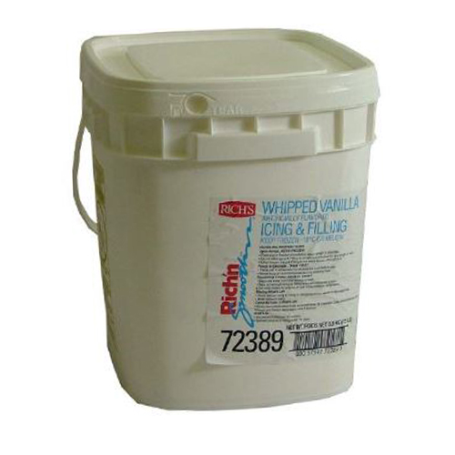 GLAÇAGE À SAVEUR DE VANILLE (SAVEUR ARTIFICIELLE) - RICH'S 6.8 kg