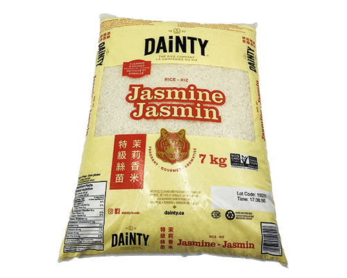 RIZ LONG GRAIN AU JASMIN - DAINTY 7 kg