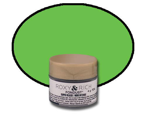 COLORANT FONDUST VERT NÉON EN POUDRE - ROXY & RICH COLORANT 4 g