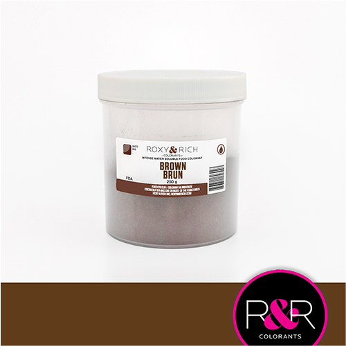 COLORANT HYDROSOLUBLE BRUN EN POUDRE - ROXY & RICH COLORANT 250 g