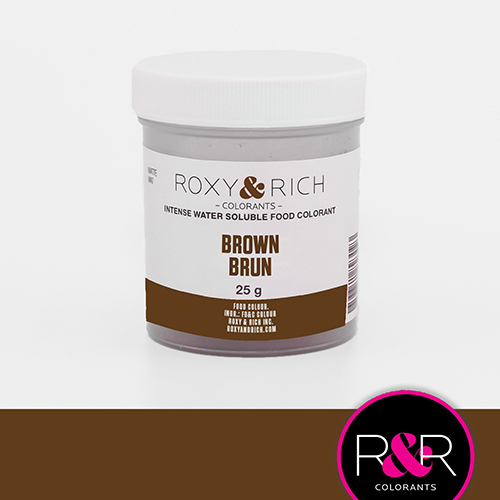 COLORANT HYDROSOLUBLE BRUN EN POUDRE  - ROXY & RICH COLORANT 25 g