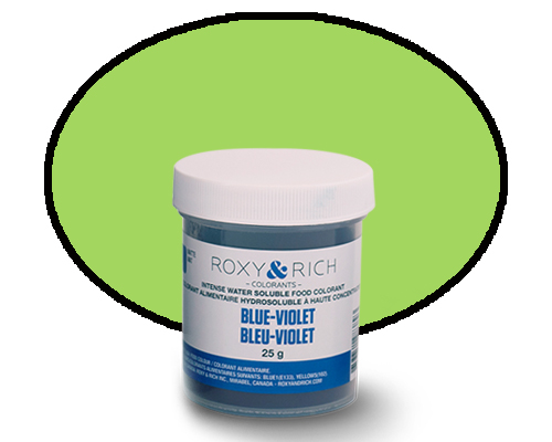 COLORANT HYDROSOLUBLE VERT POMME EN POUDRE  - ROXY & RICH COLORANT 25 g
