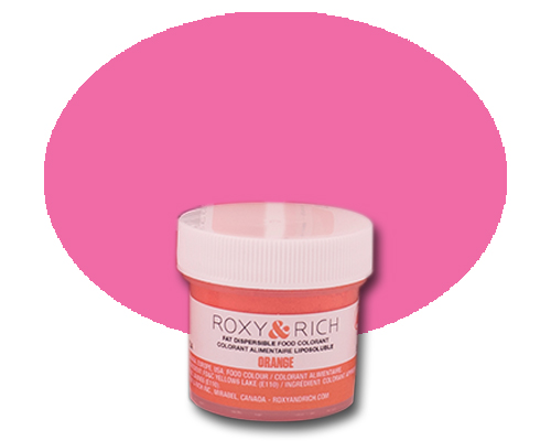 POWDER FAT DISPERSIBLE FOOD COLORANT PINK - ROXY & RICH COLORANT 50 g
