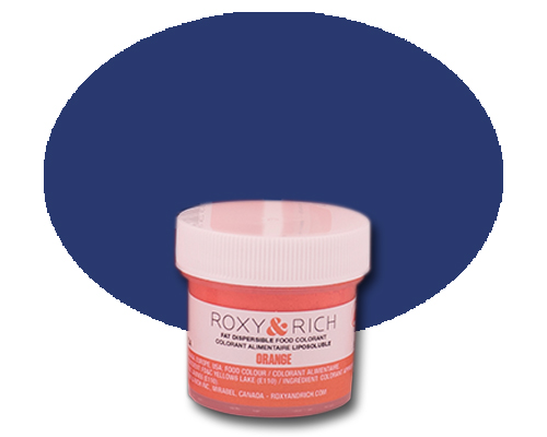 POWDER FAT DISPERSIBLE FOOD COLORANT INDIGO BLUE - ROXY & RICH COLORANT 50 g