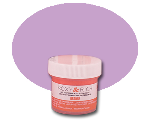 POWDER FAT DISPERSIBLE FOOD COLORANT MAUVE - ROXY & RICH COLORANT 50 g