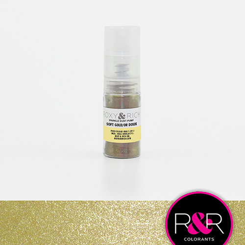 SPARKLE DUST IN PUMP SOFT GOLD - 4 g