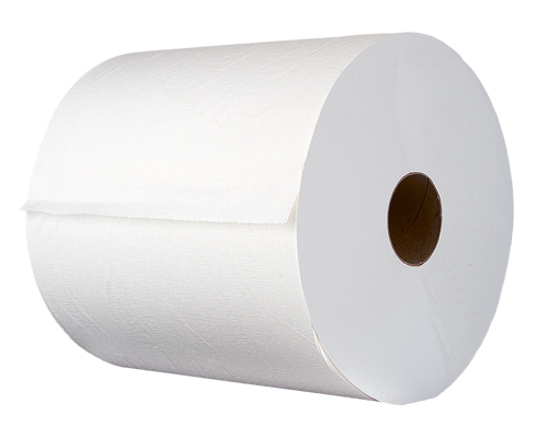 PAPIER À MAINS DE COULEUR BLANC 6 unités