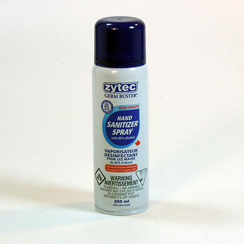 ZYTEC VAPORISATEUR DÉSINFECTANT 80% 250 ml