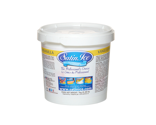 FONDANT À ROULER DE COULEUR JAUNE - SATIN ICE 1 kg