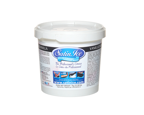 FONDANT À ROULER DE COULEUR NOIR - SATIN ICE 1 kg