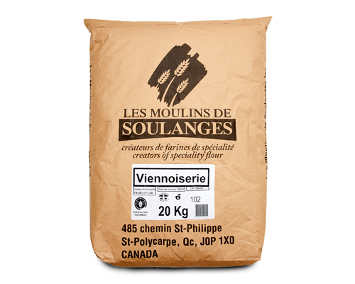 VIENNOISERIE FLOUR - LES MOULINS DE SOULANGES - 20 kg