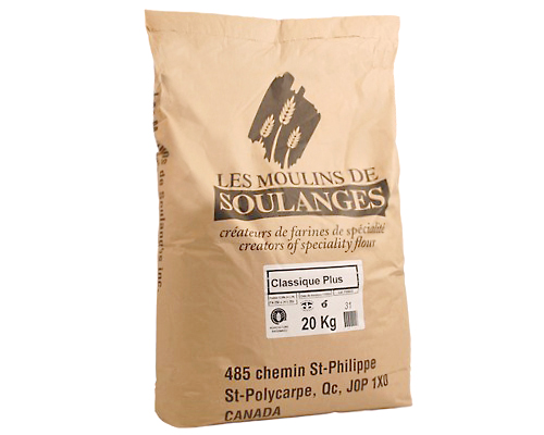 CLASSIQUE PLUS HP FLOUR - LES MOULINS DE SOULANGES - 20 kg