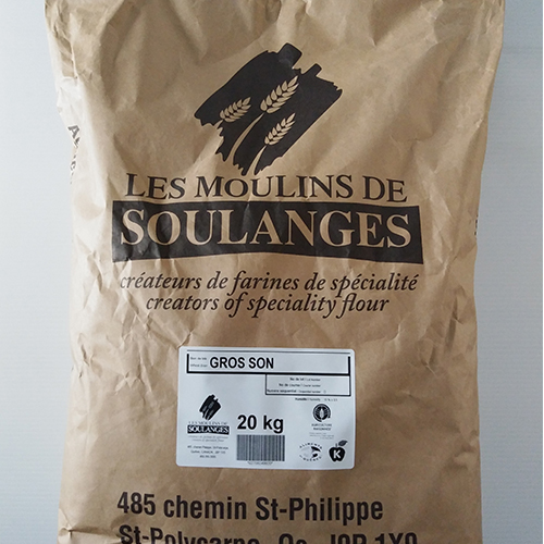 EDIBLE BRAN WHEAT -  LES MOULINS DE SOULANGES 20 kg