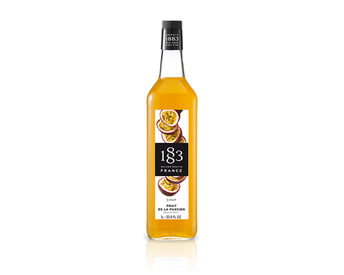 SIROP À SAVEUR DE FRUIT DE LA PASSION  1883  - ROUTIN 1 litre