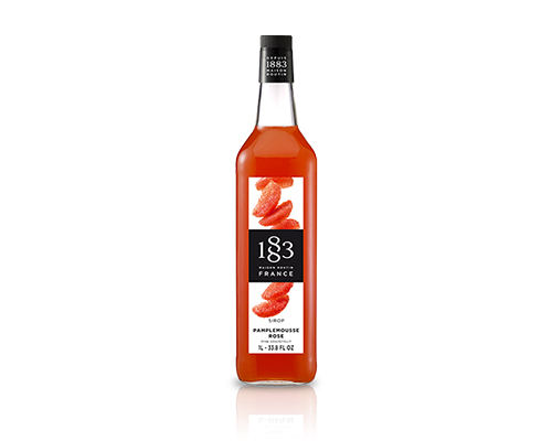 SIROP À SAVEUR DE PAMPLEMOUSSE ROSE  1883 - ROUTIN 1 litre