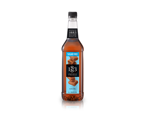SIROP À SAVEUR DE CARAMEL SANS SUCRE 1883 - ROUTIN 1 litre